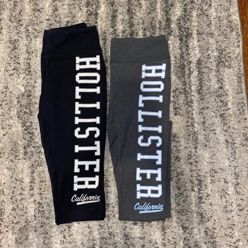 2 pairs of hollister leggings